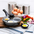 20 cm 4 Cup Egg Poaching Pan & Lid (Sapphire) 5015826000634