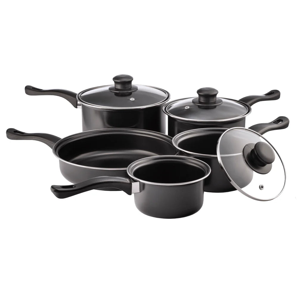 5pc Non-Stick Value Sauce Pan Set   5015826001051