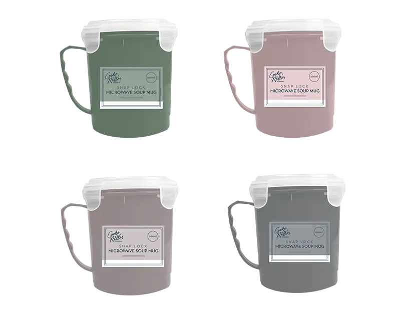 Natural Microwaveable Soup Mug 600ml  (5056283889318)