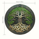 8pcs Wooden Coasters Set