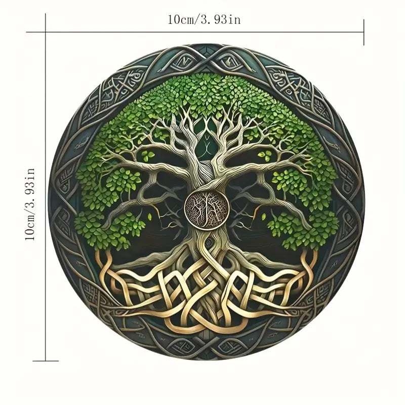 8pcs Wooden Coasters Set