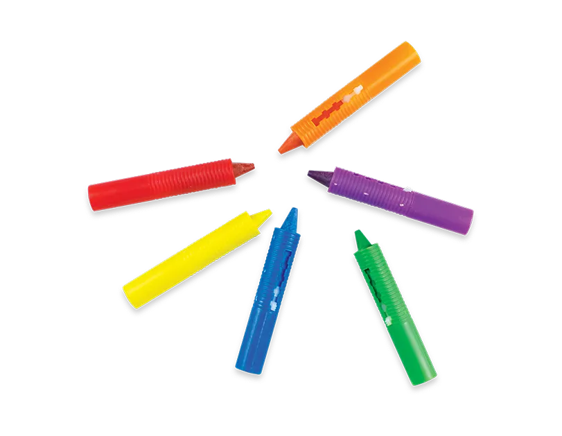 Bath Crayons - 6 Pack   (5056170307185)