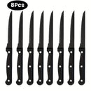 8pcs Western Cutlery - Black