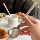 10pcs hammered stainless steel spoon