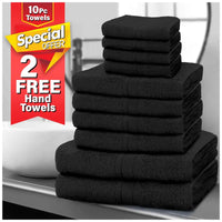 10pcs Premium Egyptian Cotton Towel Set