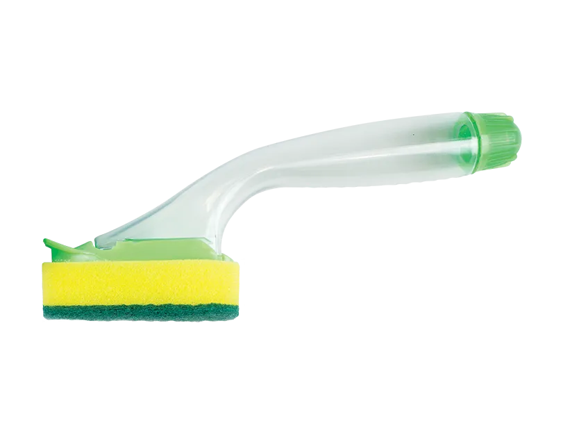 Soap Dispensing Washing Up Scrubber   (5056170304832)
