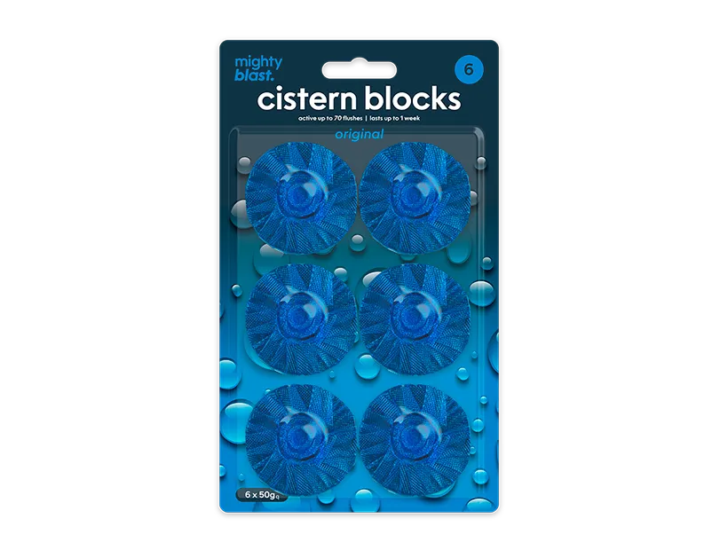 Toilet Cistern Blocks - 6 Pack   (5056170304931)