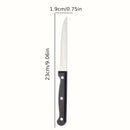 8pcs Western Cutlery - Black
