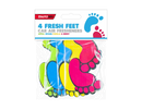 Fresh Feet Car Air Fresheners 4pack   (5056170305242)