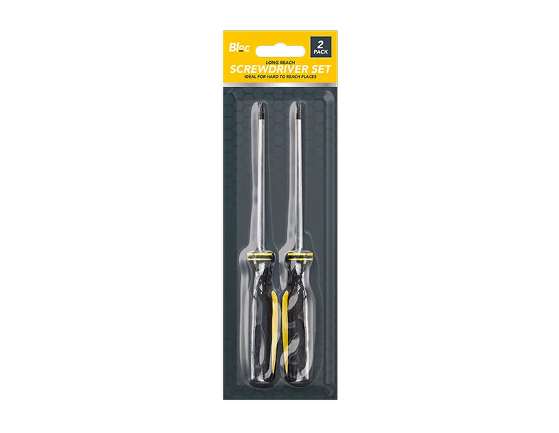 Long Reach Screwdriver Set 2 Pack   (5056170344203)