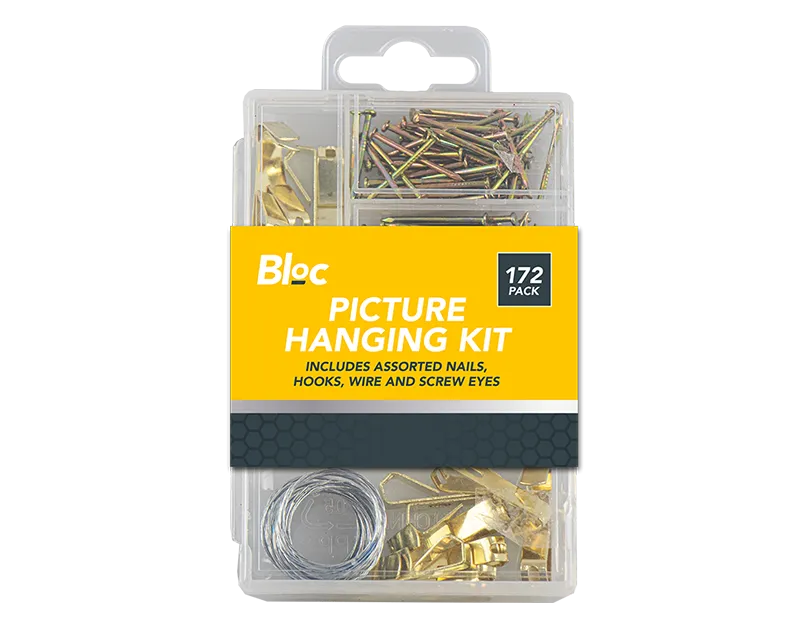 Picture Hanging Kit 172 pack   (5056170368421)