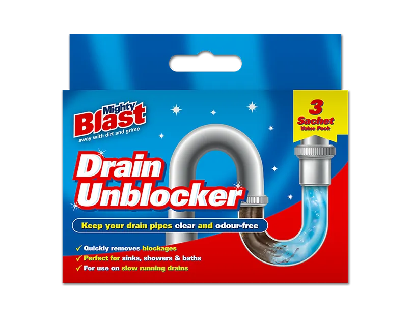 Drain Unblocker 3 pack   (5056170363495)