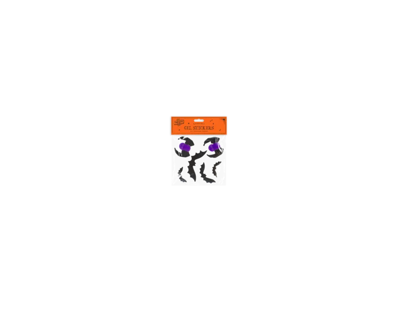 Assorted Halloween Gel Window Stickers   (5056170308939)