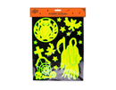 Glow In The Dark Halloween Window Stickers   (5056170309035)