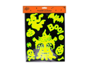 Glow In The Dark Halloween Window Stickers   (5056170309035)