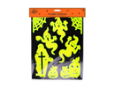 Glow In The Dark Halloween Window Stickers   (5056170309035)