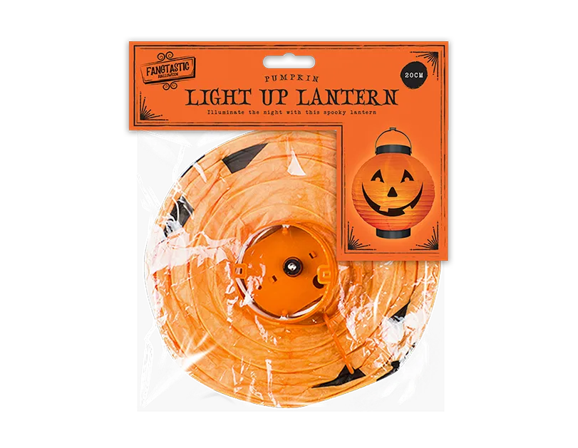 Halloween Light Up Indoor Lantern  (5056283809057)