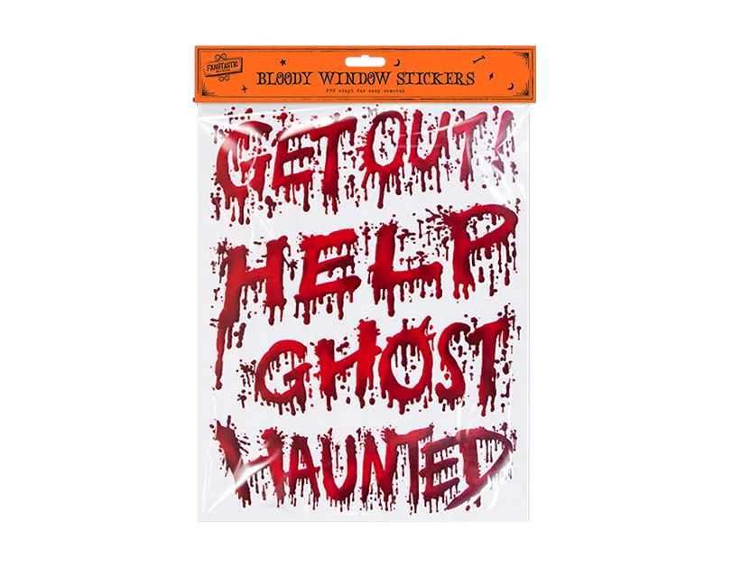 Blood Window Stickers   (5056170309165)