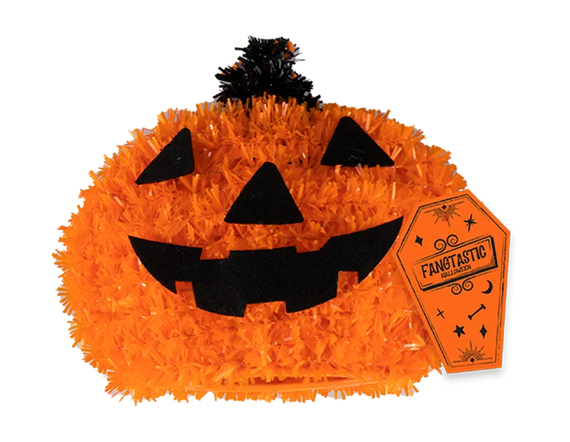 Halloween Tinsel Table Decoration   (5056170309172)