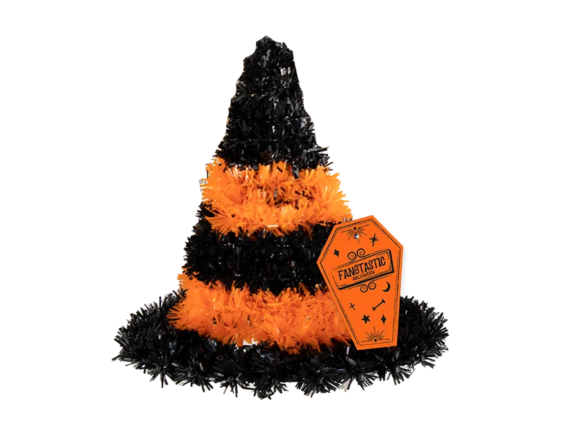 Halloween Tinsel Table Decoration   (5056170309172)