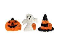 Halloween Tinsel Table Decoration   (5056170309172)