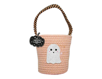 Halloween Character Woven Bucket Bag   (5063436120105)