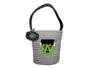 Halloween Character Woven Bucket Bag   (5063436120105)