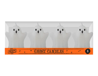 Spooky Halloween Ghost Candles 4 pack    (5063436120259)