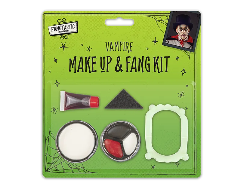 Vampire Make-Up & Fang Kit    (5063436120495)