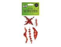 Halloween Stitches Tattoo Stickers   (5063435120526)