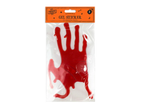 Halloween Bloody Hands Gel Window Stickers - 2 Pack   (5056170312080)