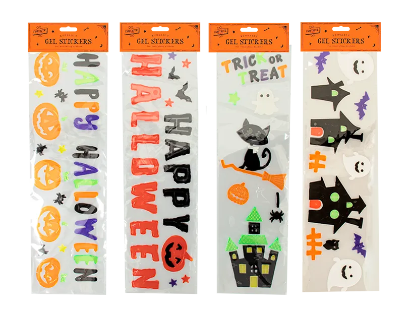Halloween Gel Stickers   (5063435121943)
