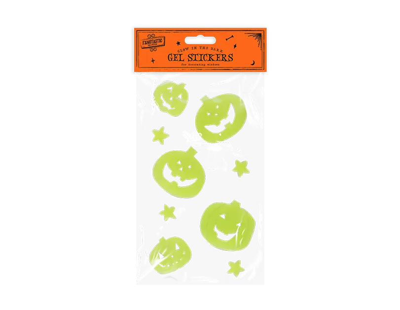 Halloween Gel Window Stickers   (5056170313117)