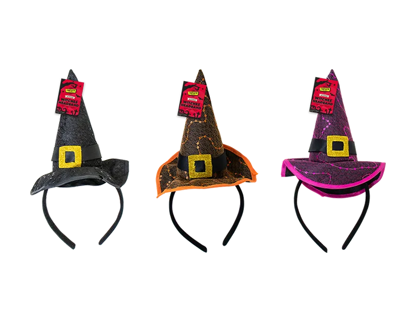 Halloween Witches Headband   (5056283815669)
