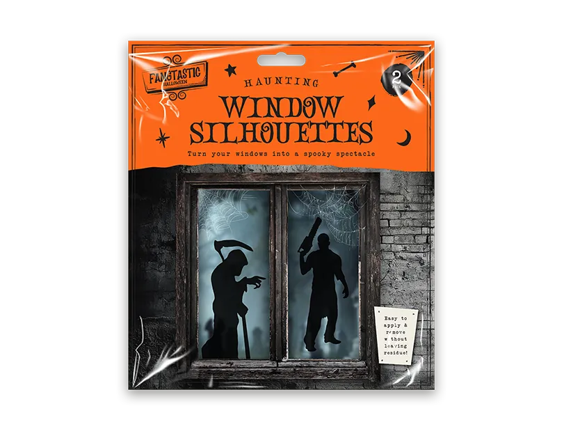 Halloween Window Silhouette - 2 Pack   (5056170323734)