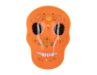 Halloween Sugar Skull Plate   (5056170338158)