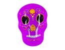 Halloween Sugar Skull Plate   (5056170338158)