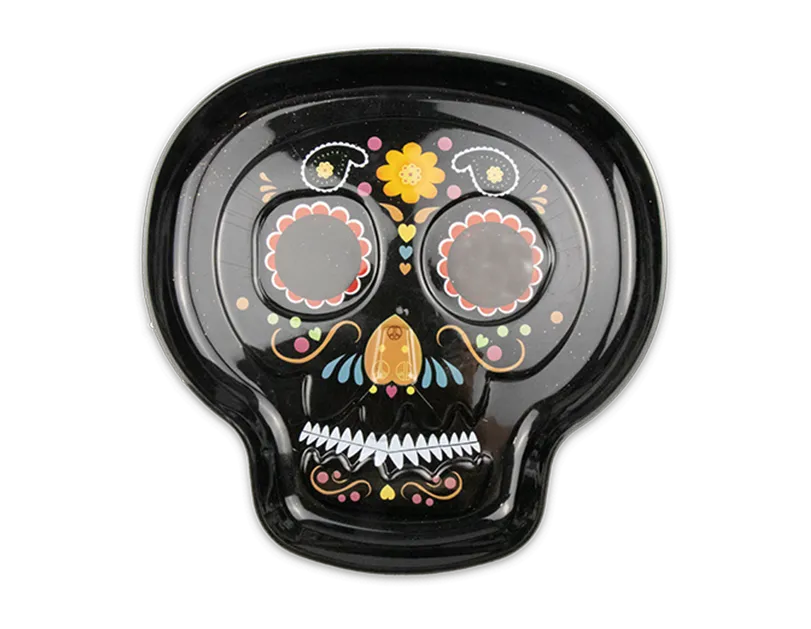 Halloween Sugar Skull Tray   (5056170338165)
