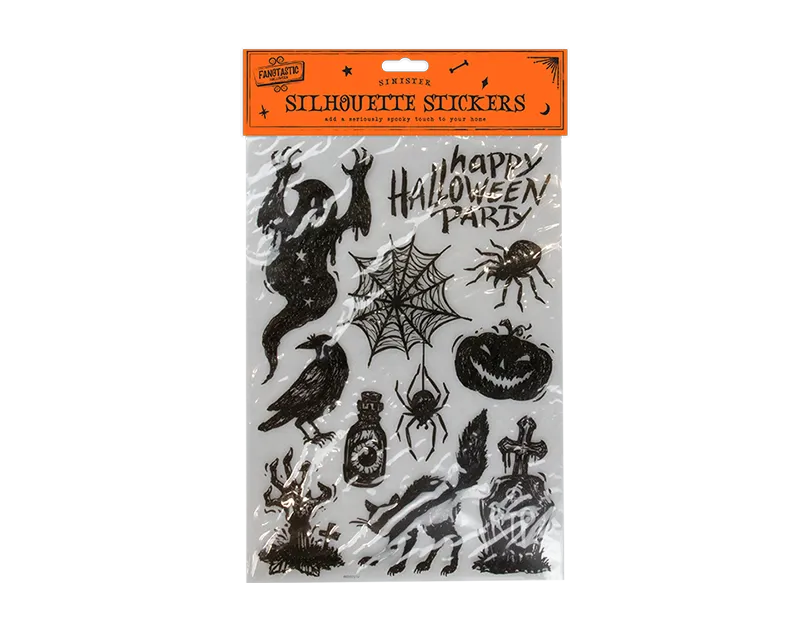 Halloween Silhouette Stickers   (5056170338509)