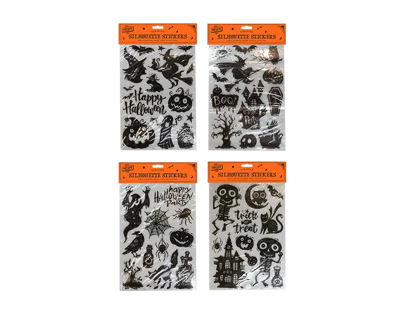 Halloween Silhouette Stickers   (5056170338509)