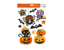 Halloween Glitter Window Stickers   (5056170338523)