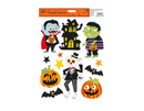 Halloween Glitter Window Stickers   (5056170338523)