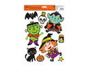 Halloween Glitter Window Stickers   (5056170338523)