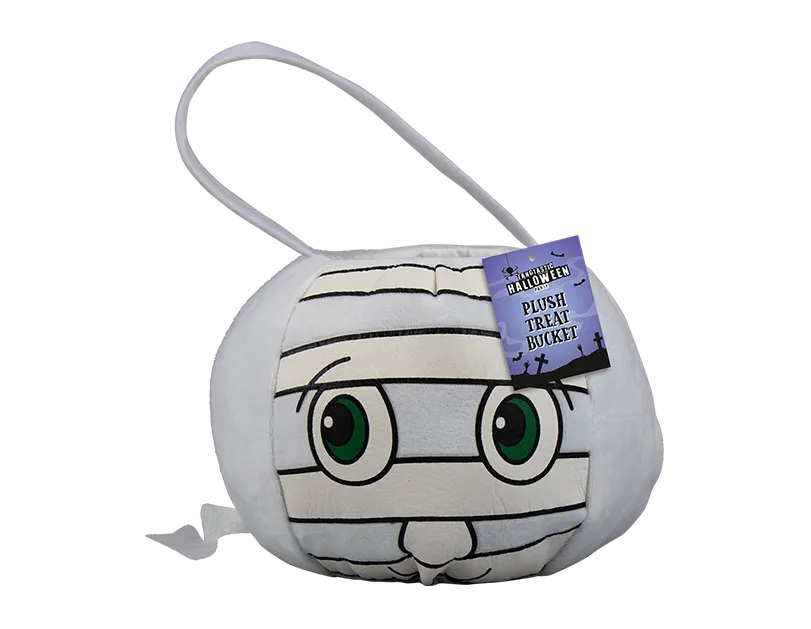 Character Plush Treat Bucket 14x18cm   (5056283853791)