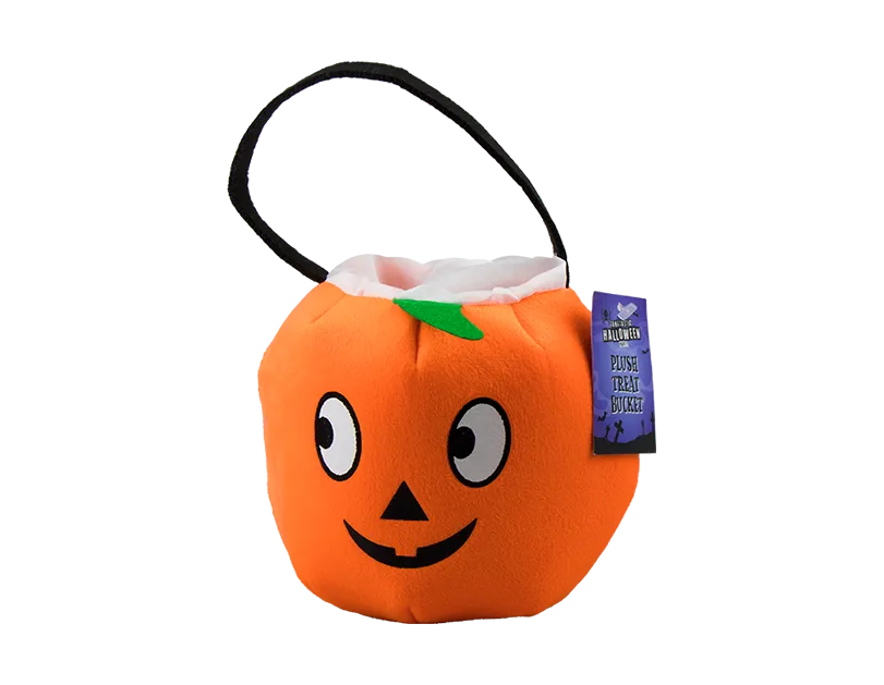 Character Plush Treat Bucket 14x18cm   (5056283853791)