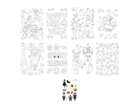 Halloween Colouring Set   (5056170353953)