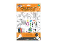Halloween Colouring Set   (5056170353953)