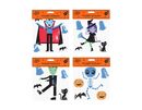 Halloween Character Window Stickers 19cm   (5056170354189)