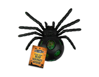Black Neon Bead Squishy Spider CDU   (5056170354516)