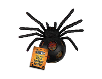 Black Neon Bead Squishy Spider CDU   (5056170354516)